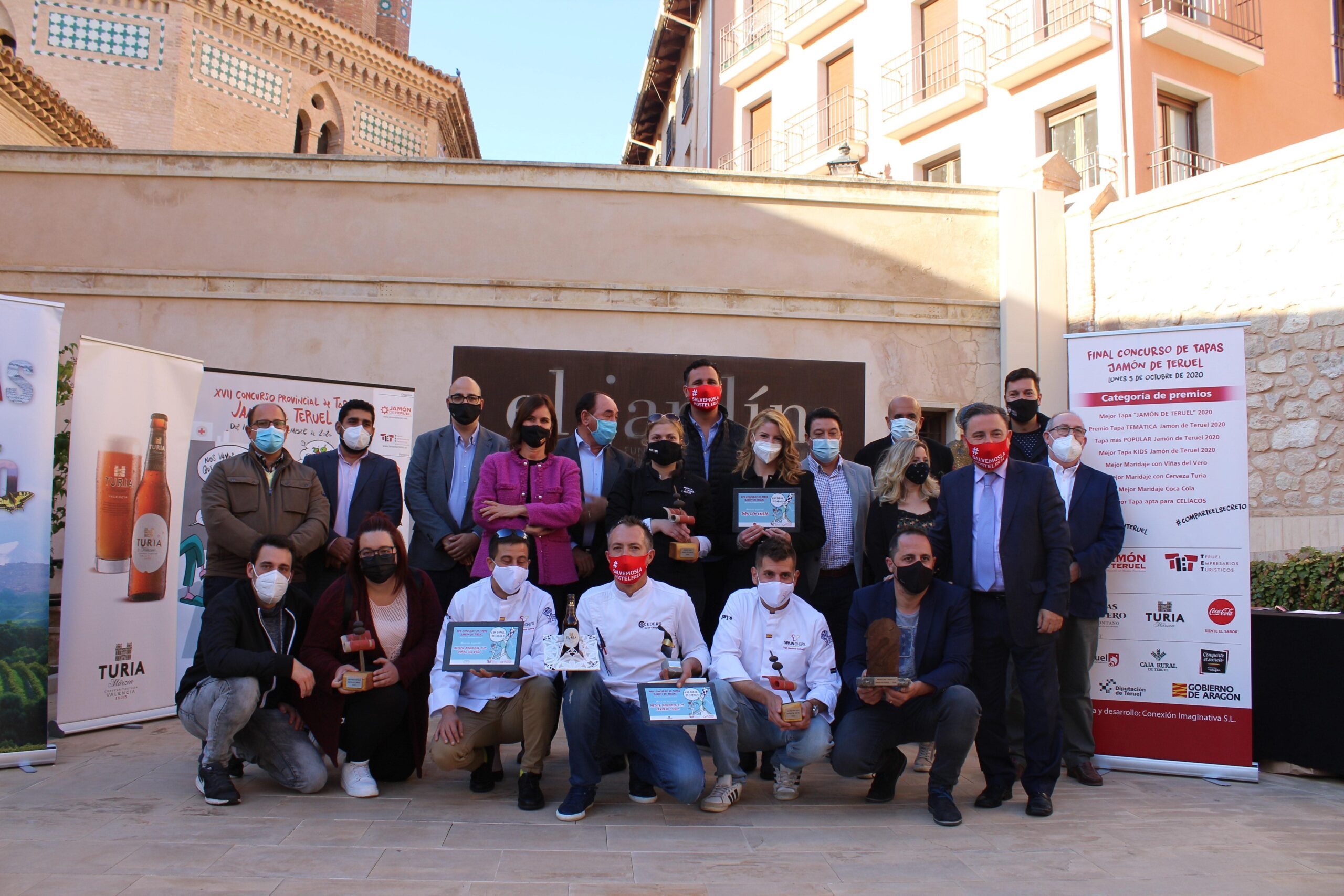 Ganadores concurso de tapas jamón de Teruel 2020