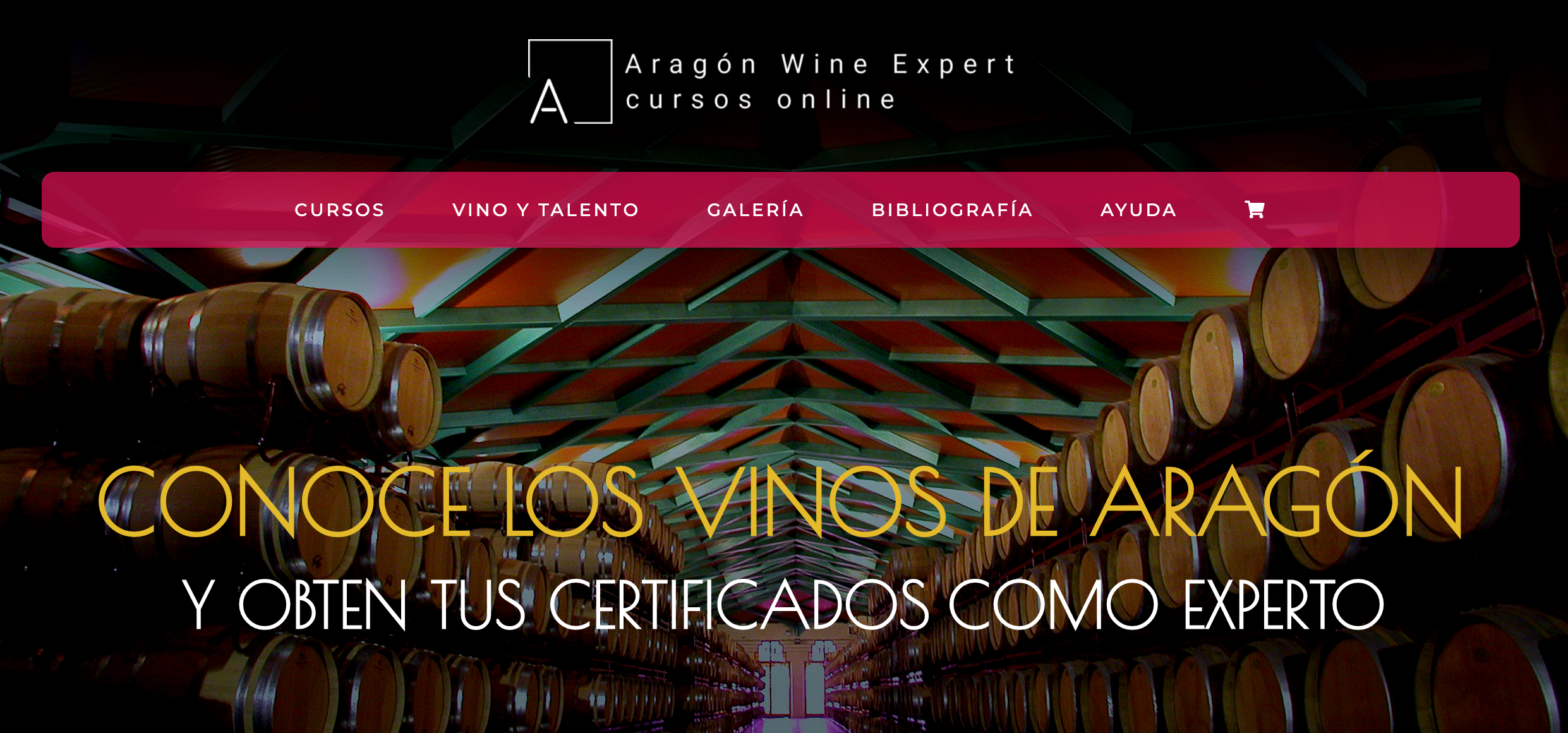 web aragon wine expert